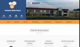 
							         Parent Resources - Powhatan Middle School								  
							    