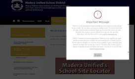 
							         Parent Resources / School Site Locator - Madera Unified School District								  
							    