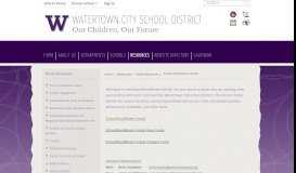 
							         Parent Resources / School Tool/Parent Portal								  
							    
