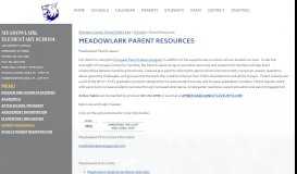 
							         Parent Resources | Sheridan County School District #2								  
							    