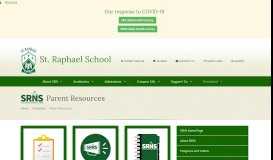 
							         Parent Resources :: St. Raphael School								  
							    