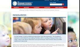 
							         Parent Resources | The Goddard School								  
							    
