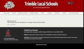 
							         Parent - Student Links - Trimble Local Schools								  
							    