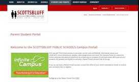 
							         Parent Student Portal - Scottsbluff Public Schools								  
							    