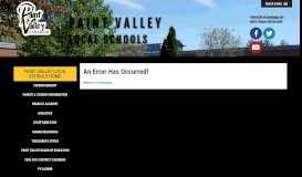 
							         Parent & Student Resources - Paint Valley Local Schools								  
							    