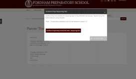 
							         Parent-Teacher Meetings - Fordham Preparatory School								  
							    