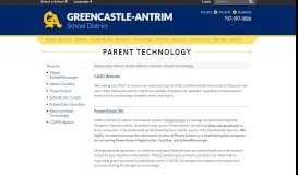 
							         Parent Technology - Greencastle-Antrim School District								  
							    