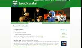 
							         Parent Web Links - Bradon Forest School								  
							    