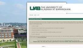 
							         Parent/Guest Access Logon - The University of Alabama at Birmingham								  
							    