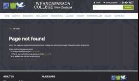 
							         Parent/Learner Login (Portal) - Whangaparaoa College								  
							    