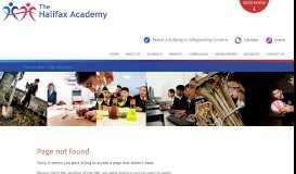 
							         ParentPay Online Payment System - The Halifax Academy								  
							    