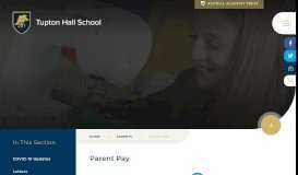 
							         ParentPay | Tupton Hall School								  
							    