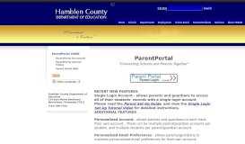 
							         ParentPortal LOGIN | Welcome to the Hamblen County Board of ...								  
							    