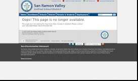 
							         ParentPortal - San Ramon Valley Unified School District - School Loop								  
							    