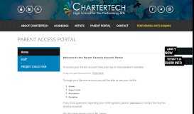 
							         Parents Access Portal - Charter Tech High School For The Performing ...								  
							    