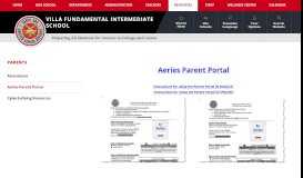 
							         Parents / Aeries Parent Portal - Santa Ana Unified School District								  
							    