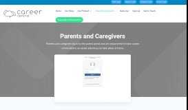 
							         Parents and Caregivers - Career Central								  
							    