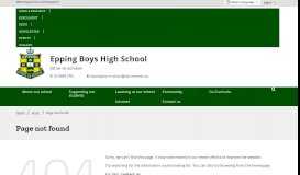 
							         Parents and Citizens - Epping Boys High School								  
							    