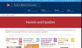 
							         Parents and Families | Francis Marion University								  
							    