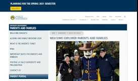 
							         Parents and Families | La Salle University | Philadelphia, Pa.								  
							    