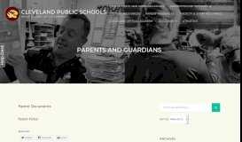 
							         Parents And Guardians – Cleveland Public Schools								  
							    