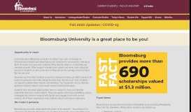 
							         Parents and Visitors - Faculty and Staff Resources - Bloomsburg ...								  
							    