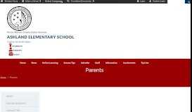
							         Parents - Ashland Elementary School - Prince William County Public ...								  
							    