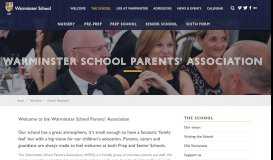 
							         Parents' Association - Warminster School								  
							    