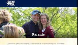 
							         Parents - Aurora Waldorf School - West Falls, NY								  
							    