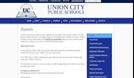
							         Parents - Basics - Union City Public Schools								  
							    