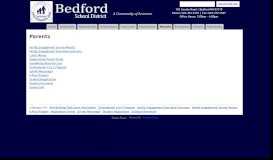 
							         Parents - Bedford School District - Google Sites								  
							    