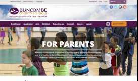 
							         Parents - Buncombe County Schools								  
							    