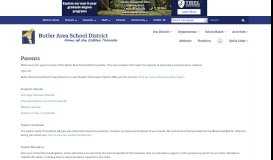 
							         Parents - Butler Area School District								  
							    
