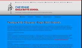 
							         Parents - Cheyenne - Eagle Butte School								  
							    