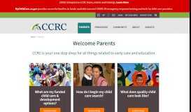 
							         Parents - Child Care Resource Center								  
							    