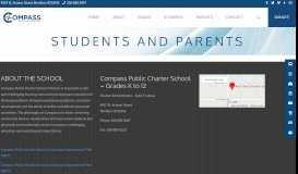
							         Parents – Compass – Public Charter School								  
							    