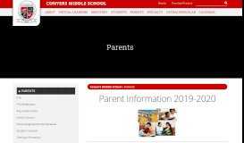 
							         Parents - Conyers Middle School								  
							    