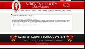 
							         Parents - Do you have a Campus Portal Account? - Screven County ...								  
							    