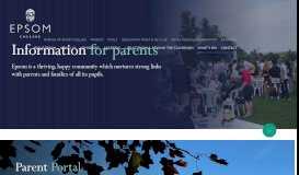 
							         Parents - Epsom College								  
							    
