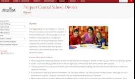 
							         Parents - Fairport Central School District								  
							    