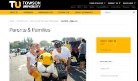 
							         Parents & Families | Towson University								  
							    