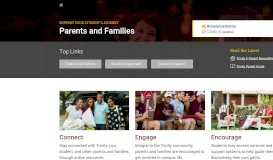 
							         Parents & Families | Trinity University								  
							    