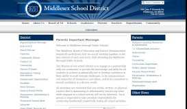 
							         Parents Genesis - Middlesex School District								  
							    