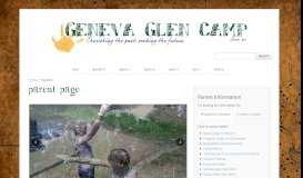 
							         Parents - Geneva Glen Camp								  
							    