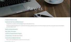 
							         Parents - Google Sites								  
							    