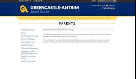
							         Parents - Greencastle-Antrim School District								  
							    