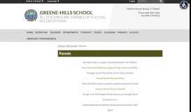 
							         Parents - Greene-Hills School - Bristol Public Schools								  
							    