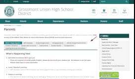 
							         Parents - Grossmont Union High School District								  
							    