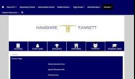 
							         Parents - Hamshire-Fannett Independent School District								  
							    