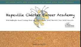 
							         Parents — Hapeville Charter Career Academy								  
							    